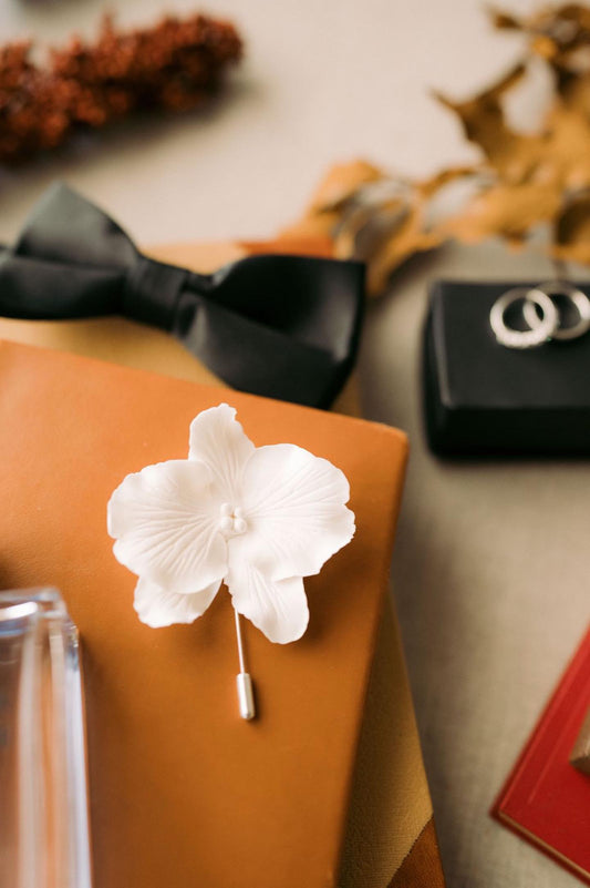 Boutonnière Orquídea